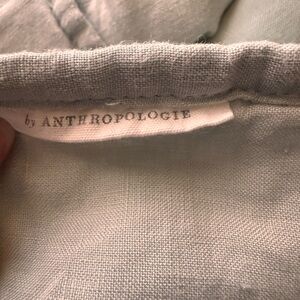Anthropologie quilt queen size 100% linen